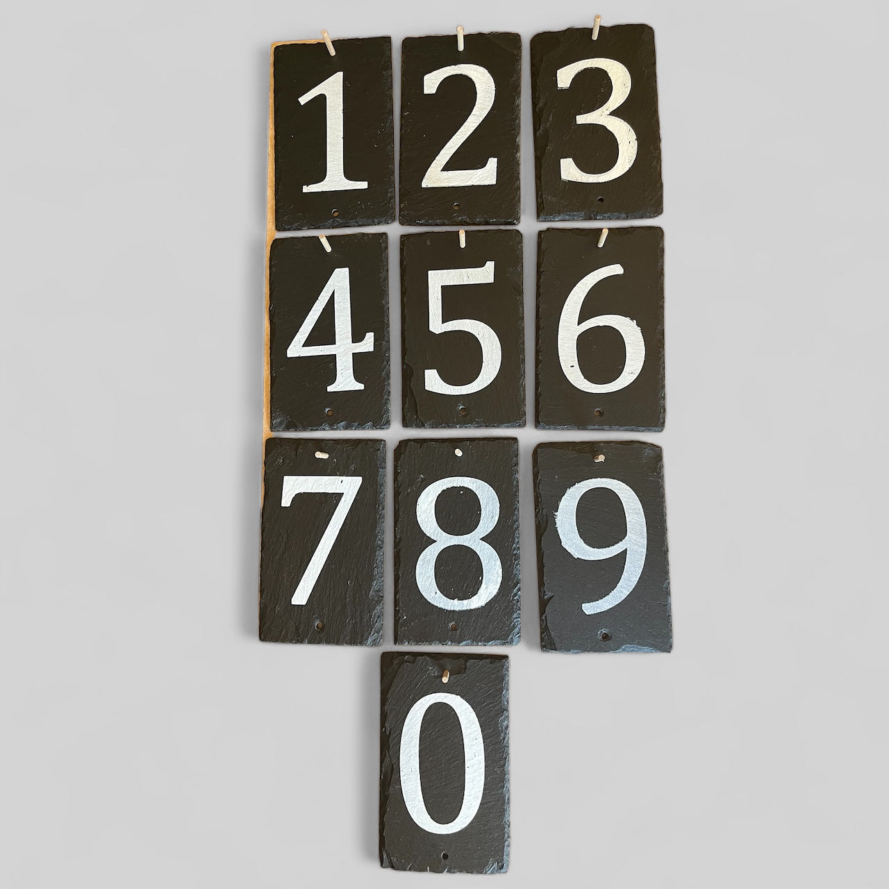 Slate House Numbers